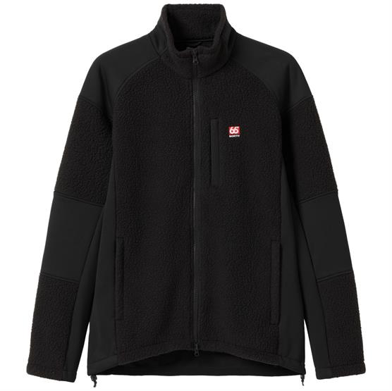 66Â°North Mens Tindur Shearling Jacket, Black