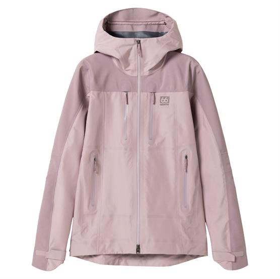 66Â°North Womens Hornstrandir Gore-Tex Pro Jacket, Bilberry Milk