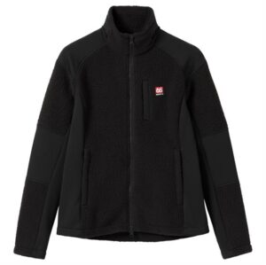66Â°North Womens Tindur Shearling Jacket, Black