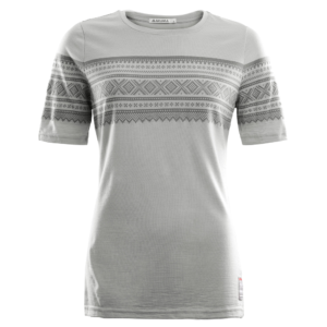 Aclima Designwool Marius T-Shirt Woman Paloma Grey / Castle Rock - XS