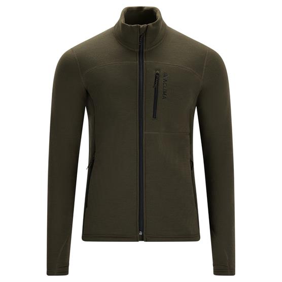 Aclima FleeceWool Jacket Mens, Tarmac