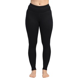 Aclima FleeceWool v2 Longs Dame XS Sort Lange underbukser