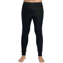Aclima FleeceWool v2 Longs Herre S Sort Lange underbukser