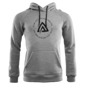 Aclima Fleecewool Hoodie Man Grey Melange - XS