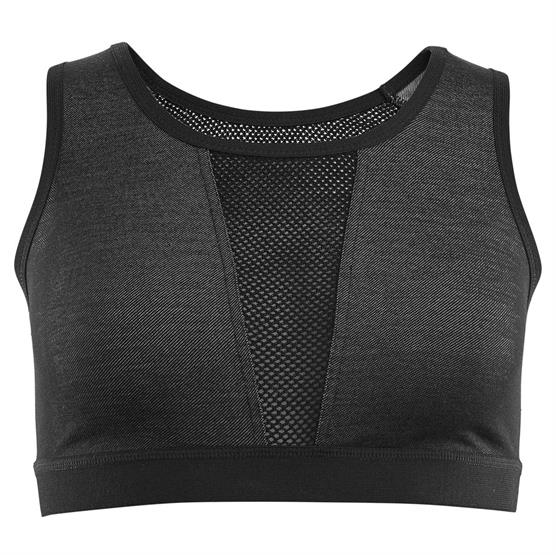 Aclima FlexWool Sports Top Womens, Jet Black