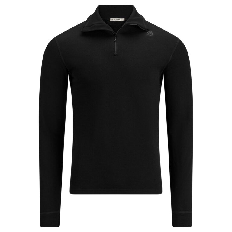 Aclima HotWool FR Polo Herre S Sort Undertrøjer