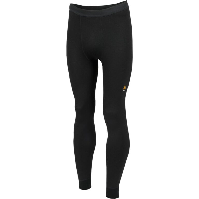 Aclima HotWool Long Pants 230 Unisex S Sort Lange underbukser