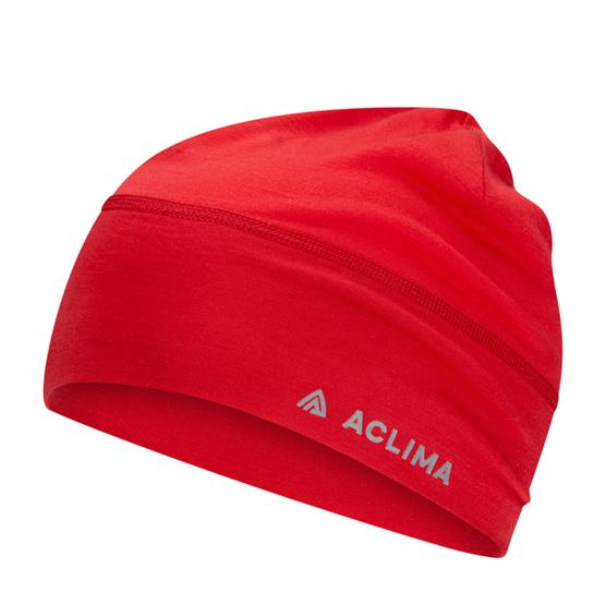 Aclima LightWool 140 Beanie, Barbados Cherry