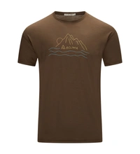 Aclima LightWool 140 Classic Tee Sunset T-Shirt M Dark Earth XXL