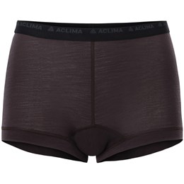 Aclima LightWool Hipster Dame S Brun Underbukser