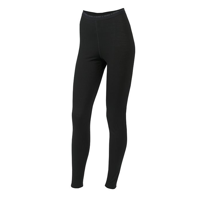 Aclima LightWool Long Pants Woman, black-3XL - Undertøj