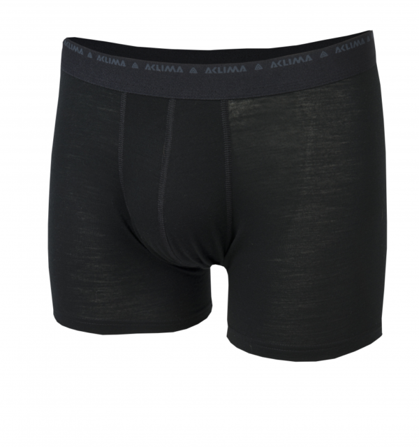 Aclima LightWool Shorts Man - Jet Black - Small