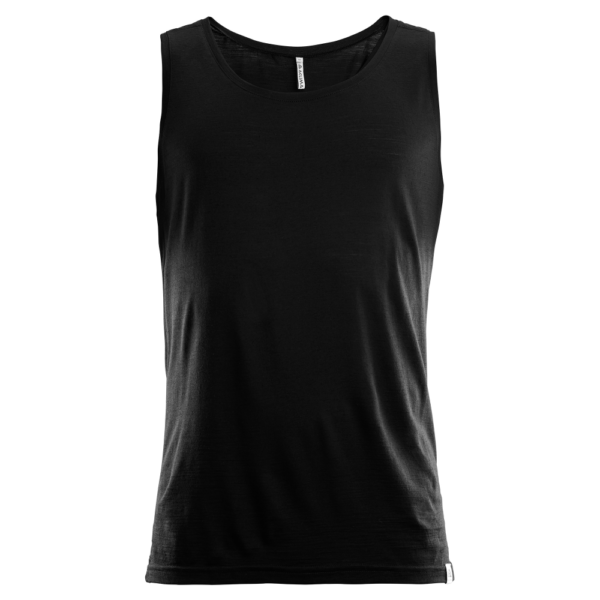 Aclima LightWool Singlet Man - Jet Black - XS