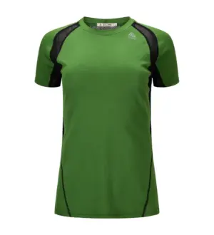 Aclima LightWool Sports T-Shirt W Cactus/Jet Black M