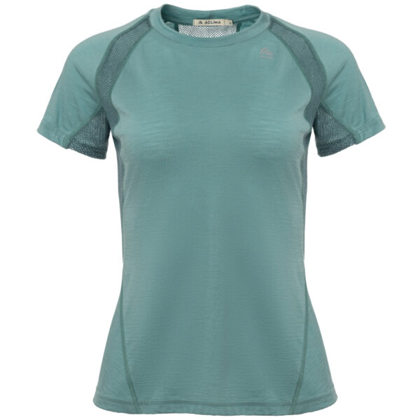 Aclima LightWool Sports T-Shirt W Oil blue / North Atlantic L