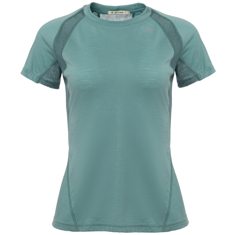 Aclima LightWool Sports T-Shirt W Oil blue / North Atlantic M