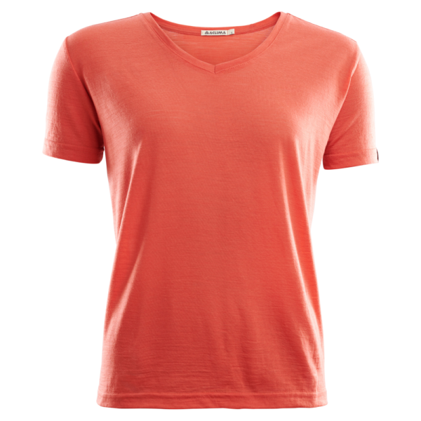 Aclima LightWool T-Shirt Loose Fit Woman - Burnt Sienna - XS