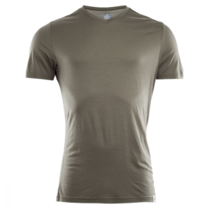 Aclima LightWool T-Shirt V-Neck Man - Ranger Green - XSmall