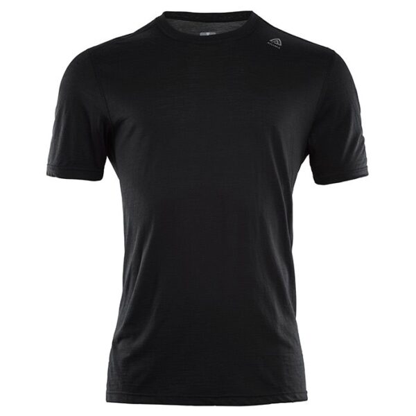 Aclima Lightwool T-Shirt Classic Man, Sort-S - Aclima