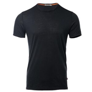 Aclima Lightwool T-Shirt Herre / Mænd-jet black-S - T-Shirt, Polo-shirt