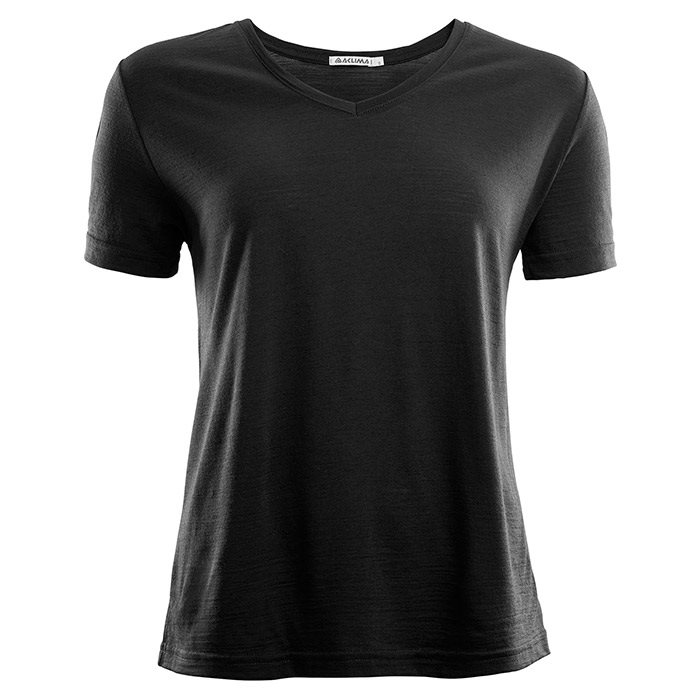 Aclima Lightwool T-Shirt Loose Fit Woman-black-2XL