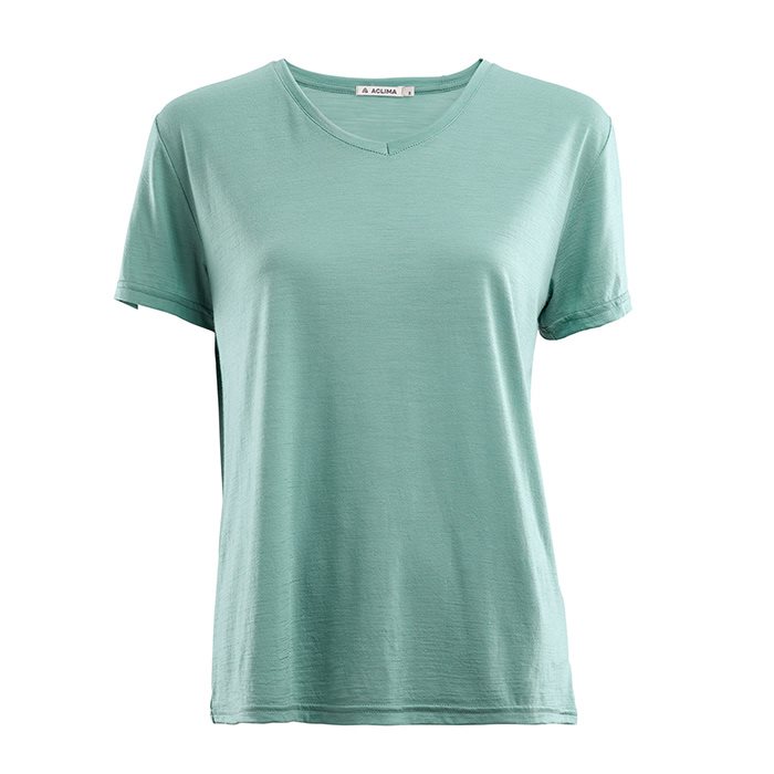 Aclima Lightwool T-Shirt Loose Fit Woman-oil blue-L