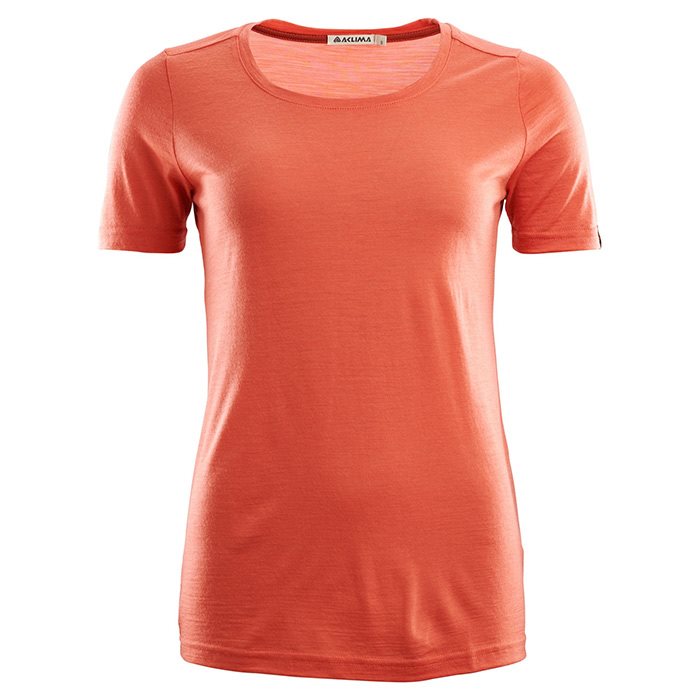 Aclima Lightwool T-Shirt Woman-burnt siena-2XL