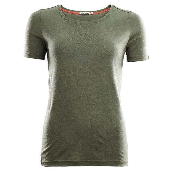 Aclima Lightwool T-Shirt Woman-ranger Grøn-L - T-Shirts