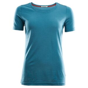 Aclima Lightwool T-Shirt Woman-tapestry Blå-XS - T-Shirts