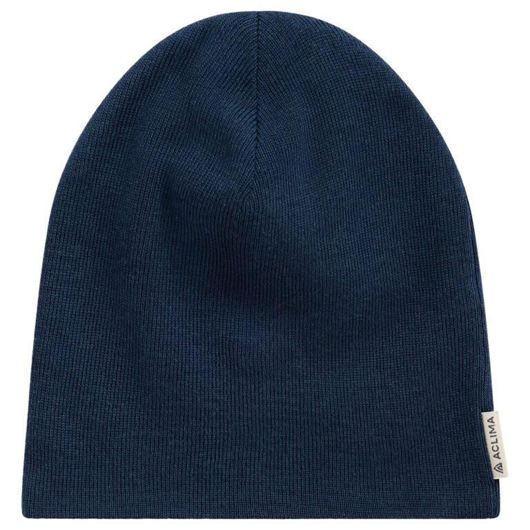 Aclima WarmWool Classic Beanie O/S Blå Huer & pandebånd
