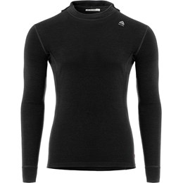 Aclima WarmWool Hood Sweater v2 Herre S Sort Trøjer & sweaters