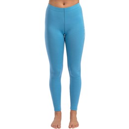 Aclima WarmWool Long Pants Dame S Blå Lange underbukser