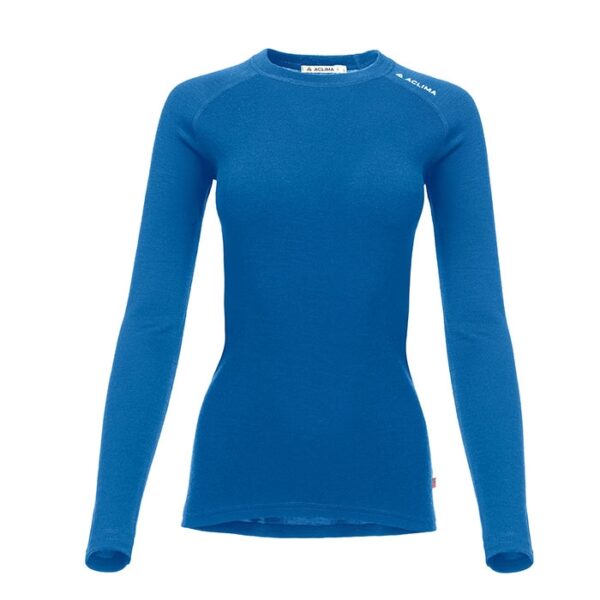 Aclima Warmwool Crew Neck Woman, corsair blue-XL - Undertøj