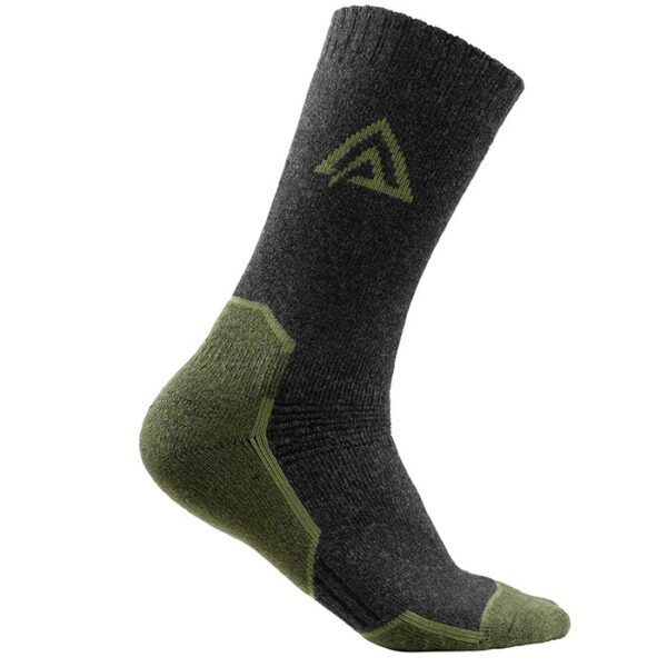 Aclima Warmwool uldsok, Grønngrøn/mørkegrå-36-39 - Sokker