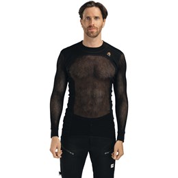 Aclima WoolNet Crew Neck Herre M Sort Undertrøjer