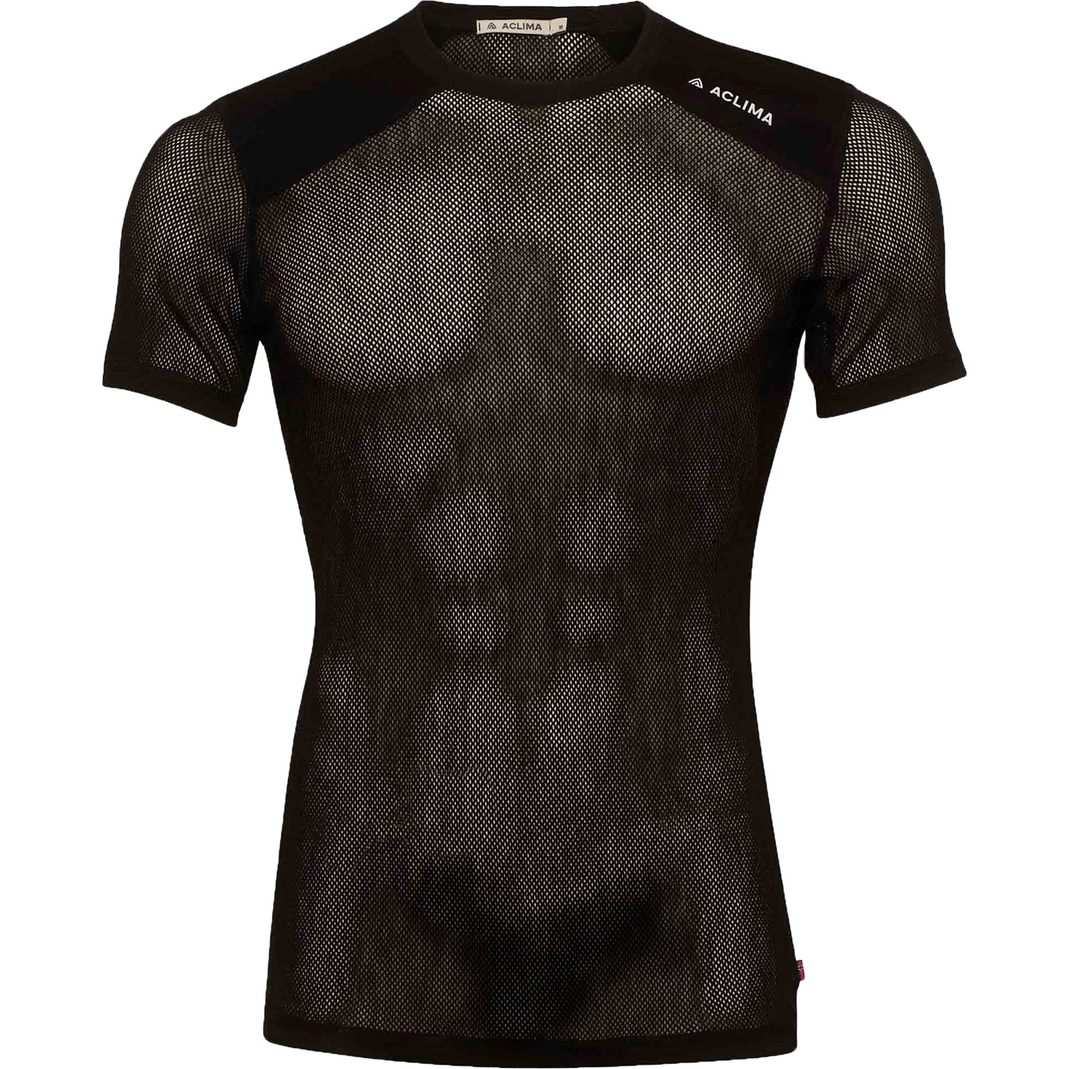 Aclima WoolNet Light T-Shirt Herre M Sort Undertrøjer
