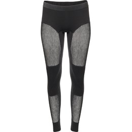 Aclima WoolNet Long Pants Dame XL Sort Lange underbukser