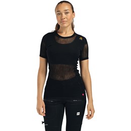 Aclima WoolNet Original T-Shirt Dame L Sort Korte ærmer
