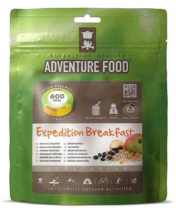 Adventure Food Expedition Breakfast - 1 Portion