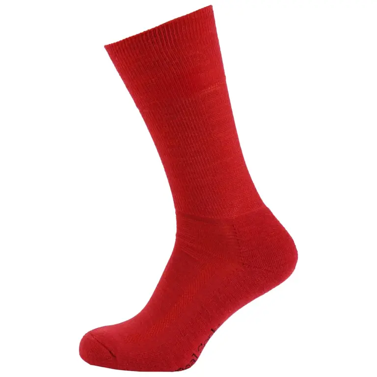 Avignon Terry 70% Merino Strømpe Rød 36-39
