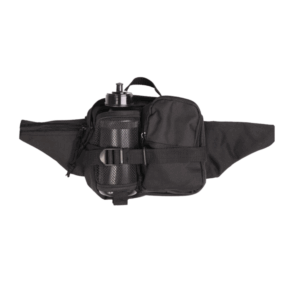 Bæltetaske med flaske - Mil-Tec - Sort