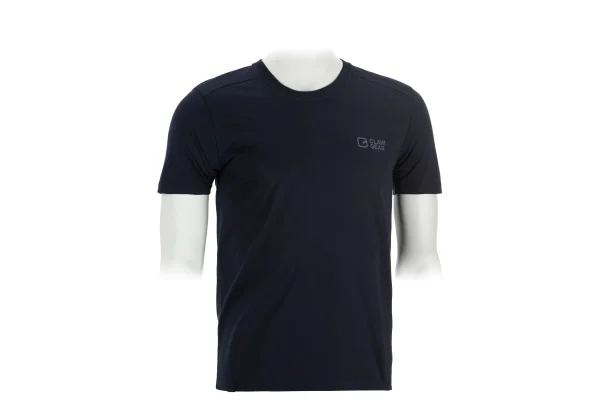 Basic T-shirt Med Print - Clawgear - Medium - Navy