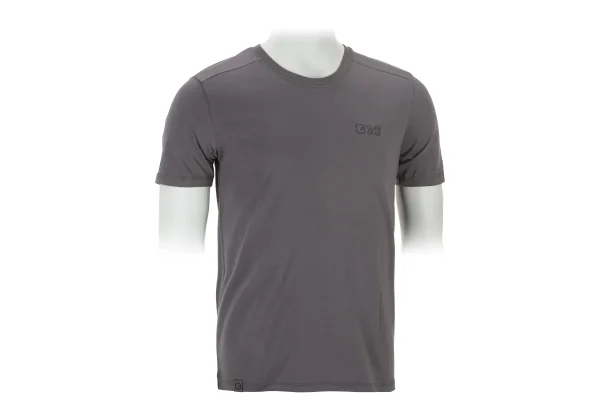 Basic T-shirt Med Print - Clawgear - Medium - Wolf grey