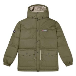 Berghaus Unisex Lumley Down Jacket, Green / Grey