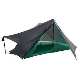 Big Agnes String Ridge VST 2.5, 2-Personers Telt Sort/Grøn 1-2 personer