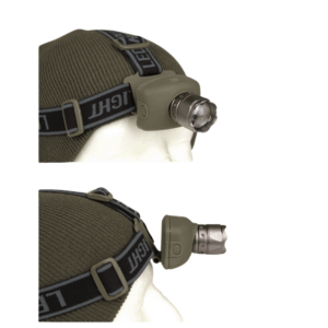 Billig pandelampe med zoom - LED CREE - Mil-Tec