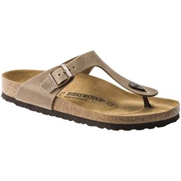 Birkenstock Gizeh Oiled Leather Dame EU 38 Brun Sandaler