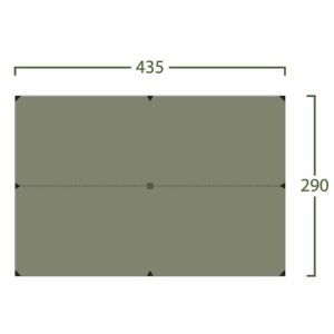 Bitihorn Trek Tarp 4,35x2,9m - HELSPORT