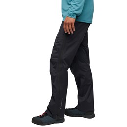 Black Diamond Fineline Stretch Full Zip Pants Herre S Sort Skalbukser