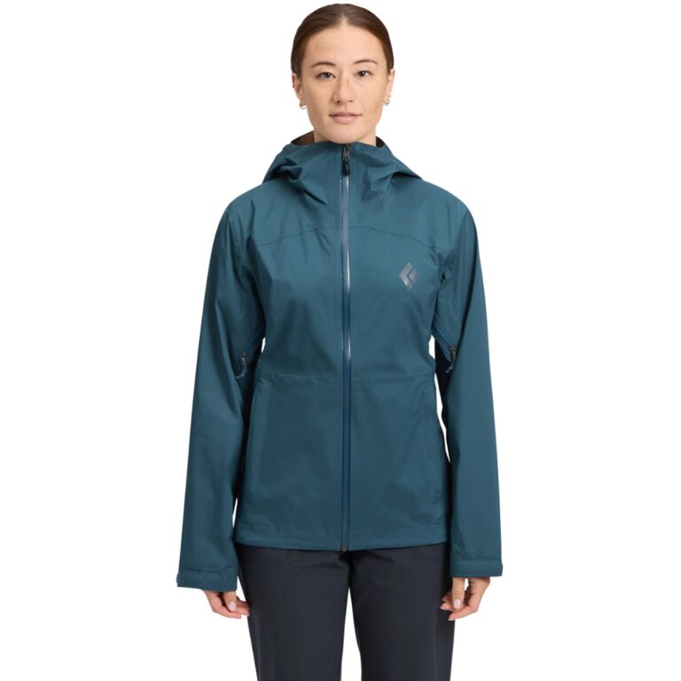 Black Diamond Fineline Stretch Shell Jacket Dame S Blå Skaljakker